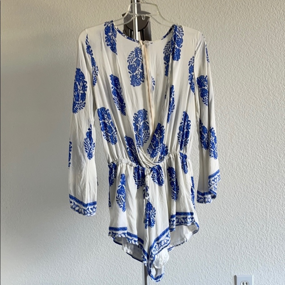 Long sleeve romper